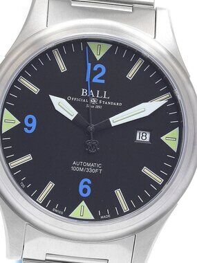 BALLWATCH Stokeman II NM2090C-SJ-BKBE Date black Dial Automatic Men's